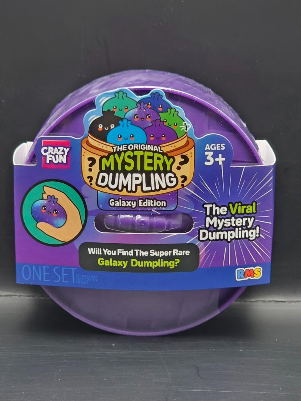 (1 pack) Galaxy Mystery Squishy S16 - The Viral Mystery Dumpling! - TIKTOK